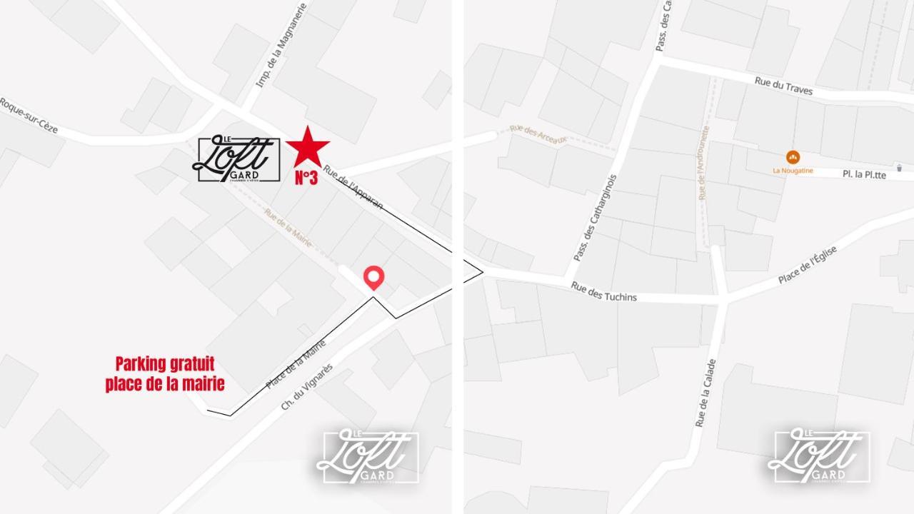 Chambres D'Hotes Et Spa Privatif - Le Loft Gard Saint-Michel-d'Euzet Exteriér fotografie
